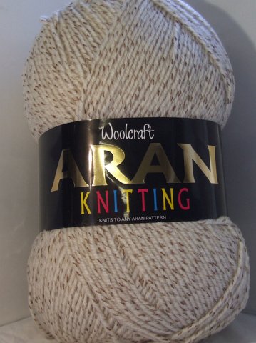 Woolcraft Aran 25% Wool 400g – Knitting Wool Sales