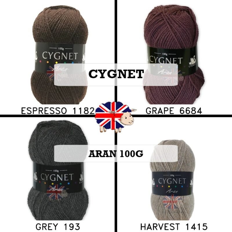 Cygnet - Aran 100g - All Colours - Image 4