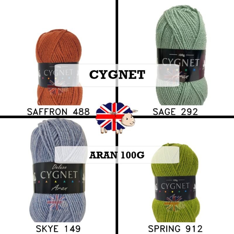 Cygnet - Aran 100g - All Colours - Image 7