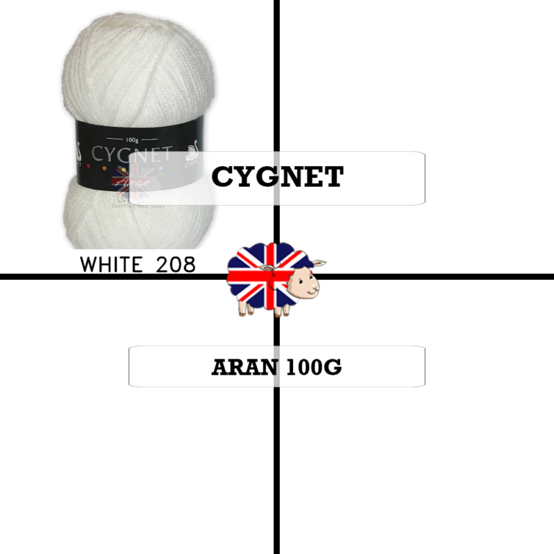 Cygnet - Aran 100g - All Colours - Image 8