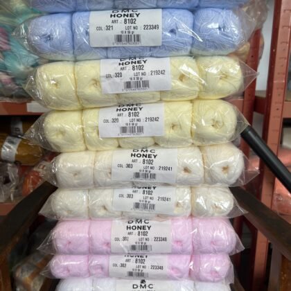 DMC Honey 3ply Baby Soft Yarn 10 x 50g